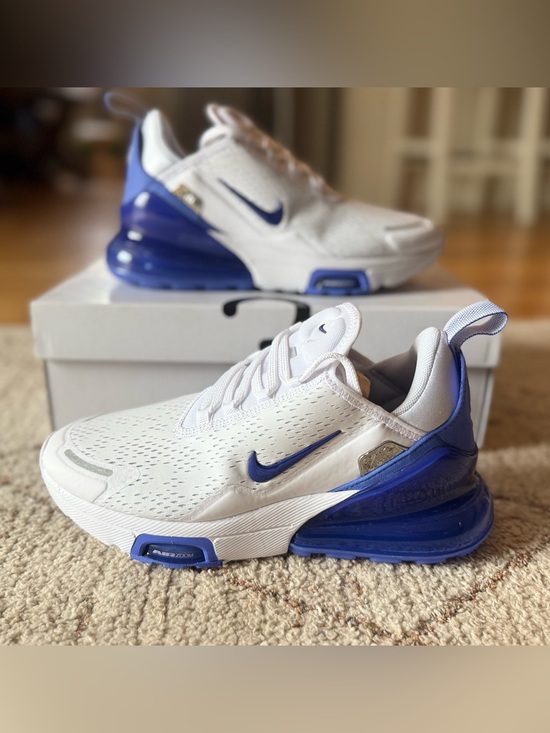 Nike Shoes - Nike Air Max 270 Premium White Sapphire Women’s 7.5 BNWB IO9884-107